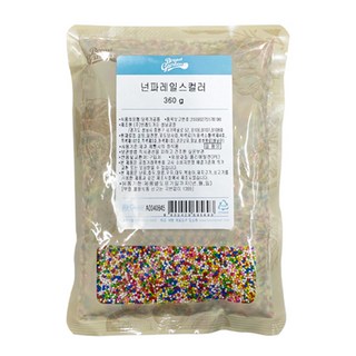 브레드가든 넌파레일스 칼라 스프링클, 360g, 1개