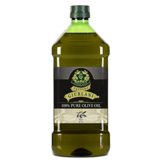 GIURLANI 喬凡尼老樹純橄欖油 嚴選50年以上老樹果實 低溫壓榨保留營養 歐盟60道檢測 安心美味, 2L, 1入