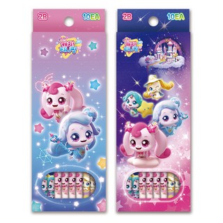 스튜디오에잇 캐치티니핑 시즌5 10본 연필 세트 2B, 랜덤 발송, 2개