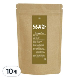 韓國產當歸茶包三角茶包, 1g, 10包, 10袋