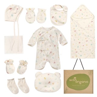 위드오가닉 신생아용 출산선물 10종세트