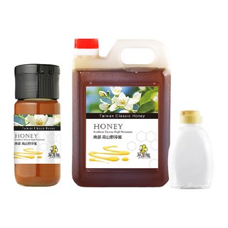 尋蜜趣 得獎蜜 台灣野淬蜂蜜，連續二年最高美味評鑑，入口清甜微酸，層次豐富, 3.7kg, 1組