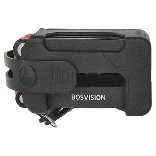 BOSVISION 博士威 高強度合金自行車折疊鎖 (BV-8796RD) 紅色, 1個
