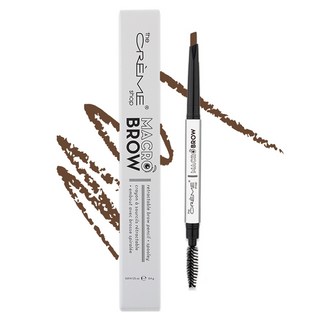 theCREMEshop Mondrow Auto Macrobrown三角雙頭眉筆 0.4g, 1支, Auburn