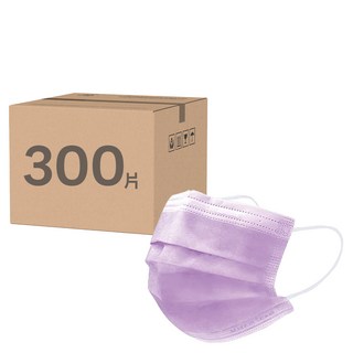 淨新科技 成人醫療口罩 S207, 紫色, 50片, 6盒