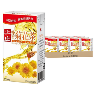 光泉 正庄 蜂蜜菊花茶, 300ml, 24入