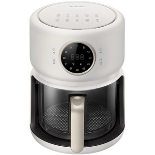 CUCHEN 酷晨 透明迷你氣炸鍋 3L, WHITE, COV-B030W
