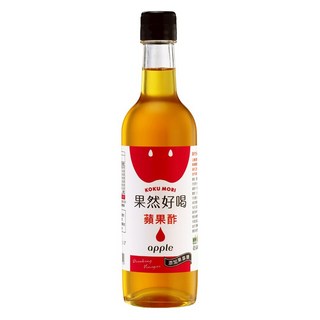 KOKUMORI 穀盛 果然好喝蘋果酢, 360ml, 1瓶