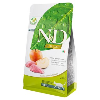 Farmina 法米納 全齡貓用 天然頂級無穀系列 乾飼料 GC5, 野豬蘋果, 1.5kg, 1袋