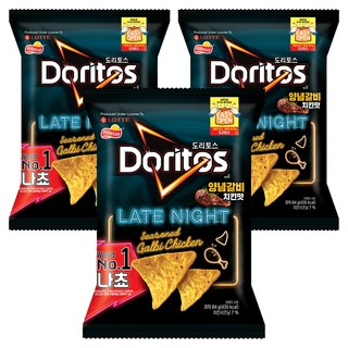 Doritos 多力多滋 玉米片 洋釀排骨炸雞口味, 3包, 84g