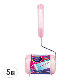 巧易潔 迷你膠粘拖把 靜電原理吸著髒物 單面膠紙 清潔毛髮灰塵, 小(80 x 30mm), 5個