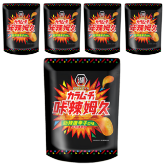 KOIKEYA 湖池屋 咔辣姆久 勁辣唐辛子洋芋片, 500g, 5個