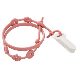 퍼기 유아용 실리콘 멀티 스트랩 홀더 롱 52cm, 드라이로즈, 1개