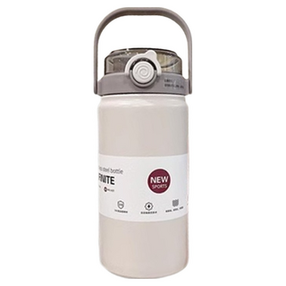 316 大容量彈蓋雙飲杯 1000ML, 白色, 1L, 1瓶