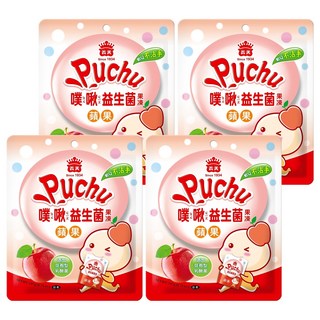 義美 噗啾益生菌果凍 蘋果, 247g, 4袋