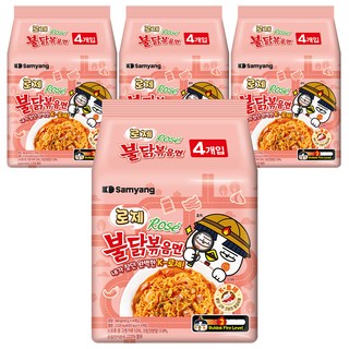 불닭볶음면 로제 140g, 16개