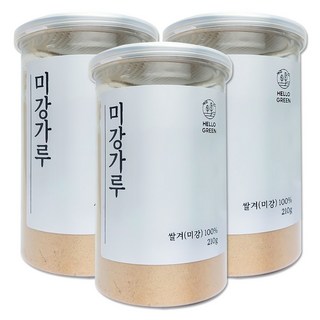 Hello Green 米糠粉, 3個, 210g