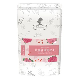 午茶夫人 玫瑰紅棗枸杞茶 Set 10包 養生美容 無咖啡因, 4g, 1袋