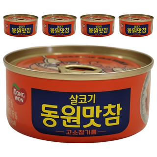 Dongwon 東遠 Homefood 芝麻油鮪魚罐頭, 90g, 5罐
