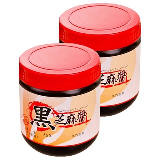 新竹福源 黑芝麻醬, 350g, 2罐