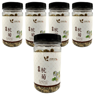 公館鄉農會 杭菊茶，台灣苗栗在地杭菊，農藥檢驗 安全無毒, 25g, 1罐, 5罐