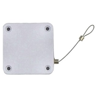 E.dot 鋼繩緩衝自動閉門器 6.3 x 6.3 x 1.8cm 白色, 1個