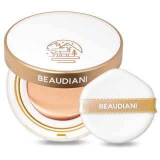 BEAUDIANI Mesh Glow Up氣墊粉餅 12g, 2號時尚遮瑕日常, 1個