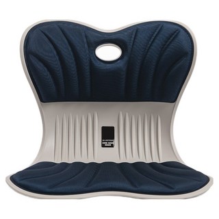 神膚奇肌 COME BACK 靠背椅 利用體重支撐腰椎 端正坐姿 久坐舒適, 藍色