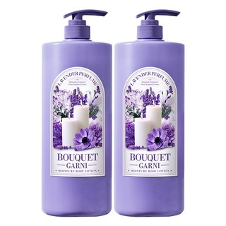 부케가르니 모이스처 바디로션 라벤더 퍼퓸향, 1.5L, 2개