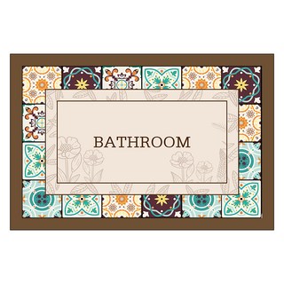 AFAMIC 艾法 橡膠珪藻土防滑軟地墊, 75, 1個