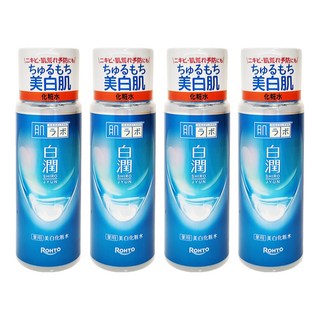 Hadalabo 肌研 白潤化妝水 170ml 添加高純度熊果素 維他命C衍生物及玻尿酸, 4件