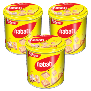 Nabati 麗芝士起司威化餅 - 287g, 3罐