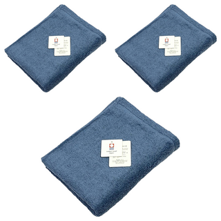 imabari towel 今治毛巾 ORIM QULACHIC 棉紗 100%純棉 85x32cm 日本製 單入, 湖水藍, 3條