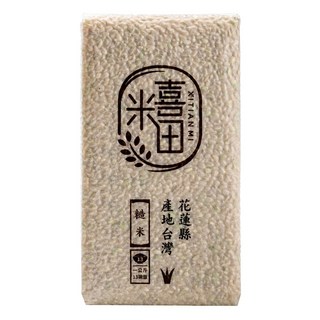 天生好米 喜田米 糙米, 1kg, 1包