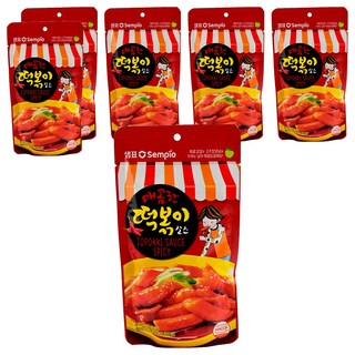 Sempio 膳府 辣炒年糕醬汁 韓式辣味 簡單三步驟, 150g, 6包