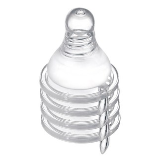 Simba 小獅王辛巴 超柔防脹氣標準圓孔奶嘴 L, 6個月以上, 4個