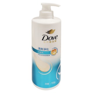 Dove 多芬清爽淨化洗髮乳, 胜肽胺基酸迷迭香精萃, 針對油性髮質, 700g, 1瓶
