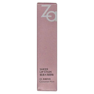 Za緞漾水潤唇釉, 05焦糖肉桂, 3ml, 1件