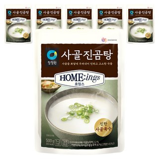 清淨園 Homings 濃郁牛骨湯, 500g, 6個