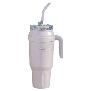 Sitarayuri 大容量手提冰霸杯 Set 304不鏽鋼杯體, 淡灰紫, 1.48L, 1個