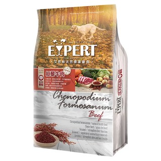 福壽實業 EXPERT 艾思柏 成犬專用配方飼料, 紅藜牛肉, 15kg, 1袋