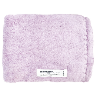 Cicibella 乾髮巾, 聚酯纖維85%+尼龍15%, 快速乾髮, 超強吸水力, 親膚舒適, 多款色系, 薰衣草紫, 1條