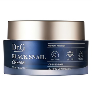 Dr.G 彈力緊緻黑蝸牛保濕霜 深層保濕 改善細紋, 50ml, 1罐