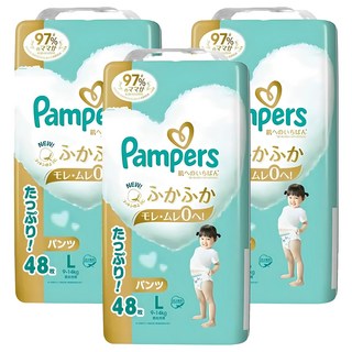 Pampers 幫寶適 日本境內版 尿布 褲型 9~14kg, L, 144片