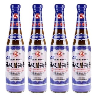 瑞春醬油 福級醬油膏 百年純釀 古法陶缸釀製, 420ml, 4瓶