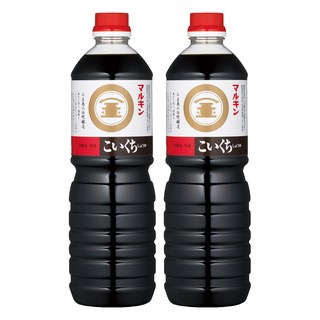 丸金 特級濃口醬油 日本進口傳統釀造技術 下廚調味 各式料理適用, 1L, 2瓶