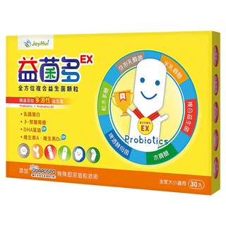 JoyHui 佳悅 益菌多 BC198芽孢乳酸菌 Set 添加DHA藻油 含維生素A 即溶顆粒, 90g, 1盒