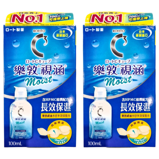 ROHTO 樂敦 視涵 水感多效保養液 長效保濕, 100ml, 2瓶