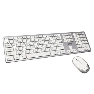 INTOPIC 廣鼎 2.4G Hz 無線剪刀腳鍵盤滑鼠組, 超薄巧克力鍵帽，注音/倉頡/英文標準配備, KCW-951, 單一顏色, 一般型, 1個