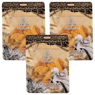 PARADISIER 天堂鳥 生厚切芒果乾 台灣芒果 獨立包裝, 3包, 100g